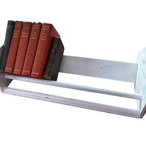 Vintage, WOOD BOOK HOLDER, Desk Top Style, Library Décor, Book Lover Gift, 19.5&quot; Long