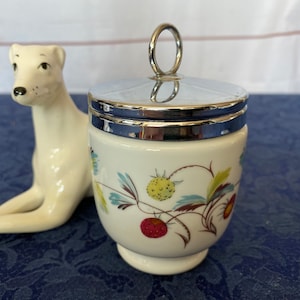 VINTAGE EGG CODDLER, Royal Worcester, Porcelain, Made in England, Breakfast with Style