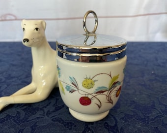 VINTAGE EGG CODDLER, Royal Worcester, Porcelain, Made in England, Breakfast with Style