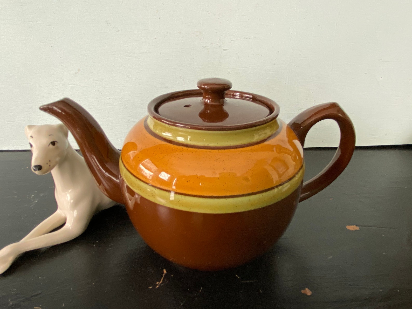 Vintage SADLER BROWN BETTY Teapot Etsy