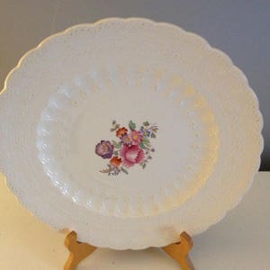 SPODE JEWEL CLAUDIA Dinner Plate, Bone China, Made in England