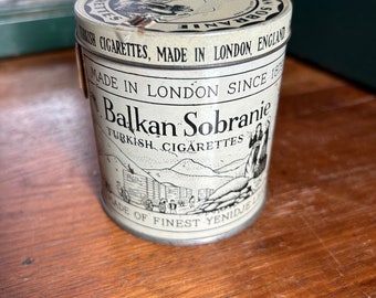 VINTAGE BALKAN SOBRANIE Turkish Cigarette Tin £19.96 - PicClick UK