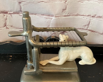 Vintage Butterpater Schneidemaschine: 1920er Jahre Gewerbliche Küchenmaschine