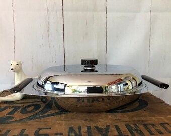Mid Century GOURMATES SERVING DISH, Styled by Glo Hill, Made in Canada
