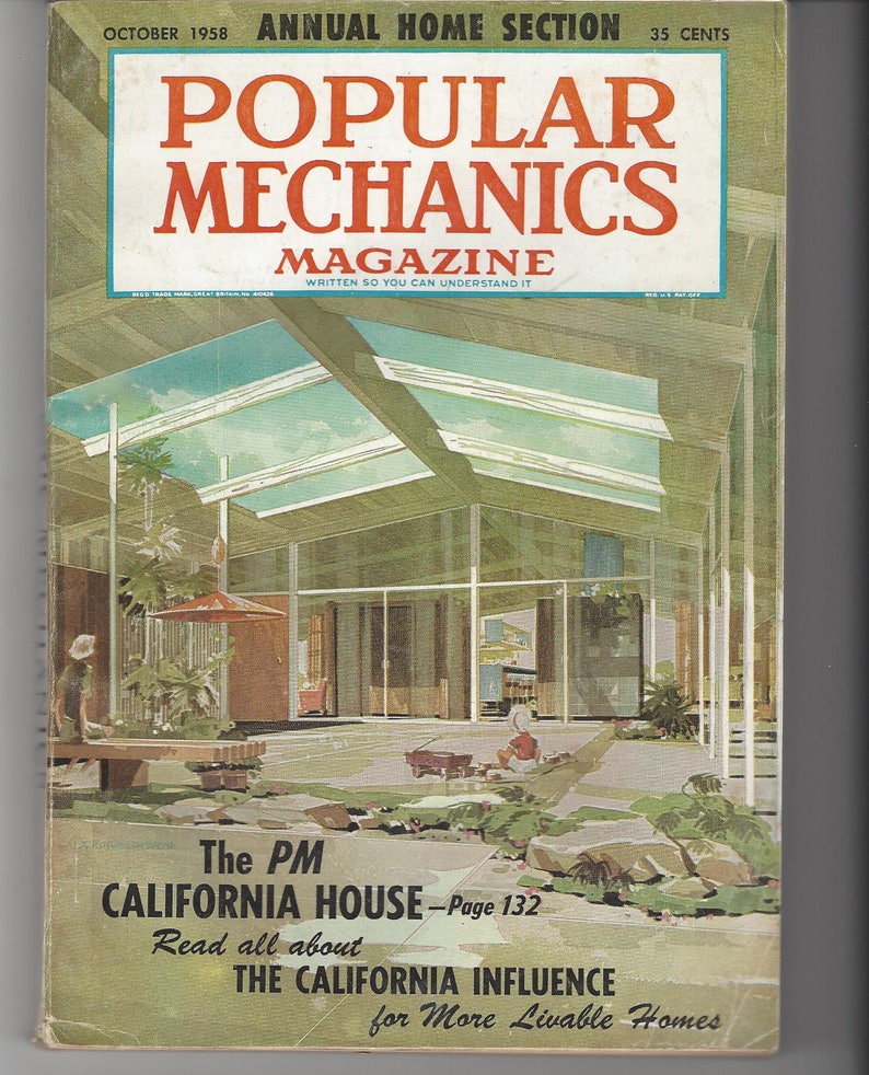 1958 POPULAR MECHANICS OCTOBER 1958 - Etsy