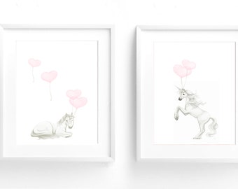 nursery art prints, unicorn art, nursery decor, unicorn prints, nursery wall art, nursery prints, unicorn  artwork, unicorn wall art