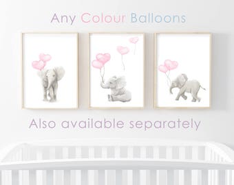 nursery art prints, elephant art, nursery decor, elephant prints, nursery wall art, nursery prints, elephant artwork, elephant wall art