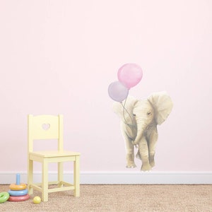Elephant decal, elephant wall sticker, elephant wall decal, elephant decals, nursery decal, nursery wall decal, nursery decor, ele decals