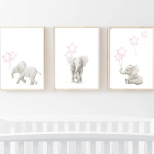 elephant wall art nursery
