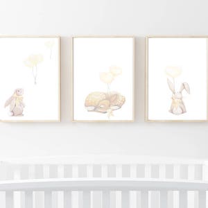 bunny nursery prints