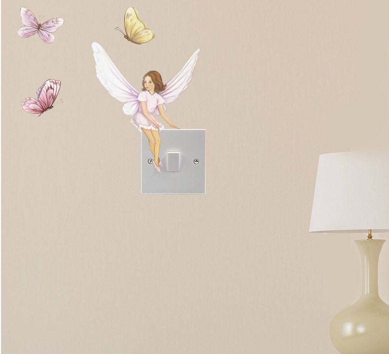 Fairy Wall Stickers Fairy Decal Fairy Decals Fairy Wall Etsy UK