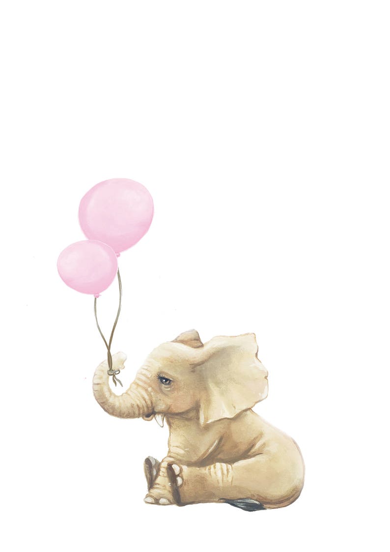 Nursery Art Prints Elephant Art Nursery Decor Elephant Etsy UK