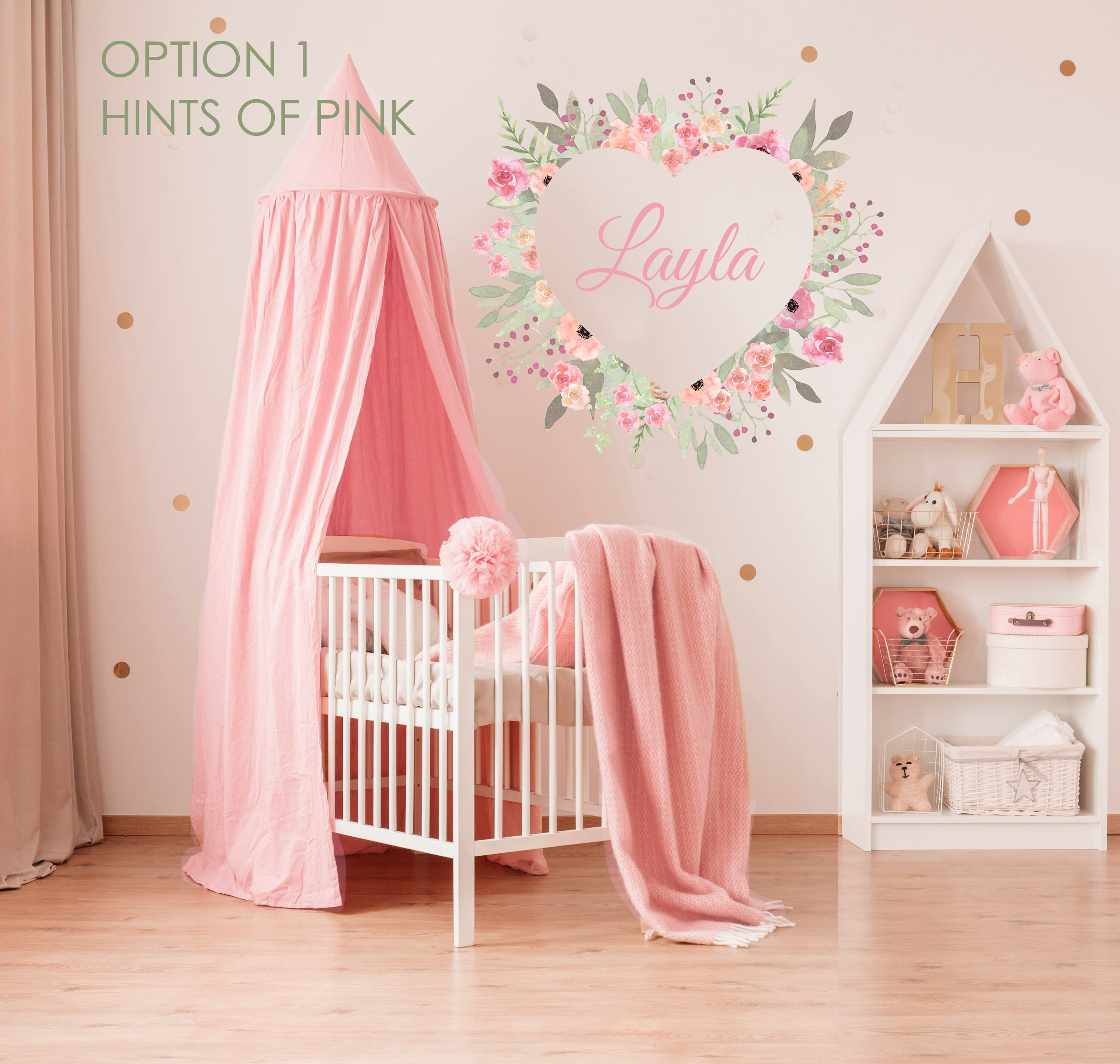 Flower Wall Decal Flower Decals Flower Wall Stickers Flower Etsy