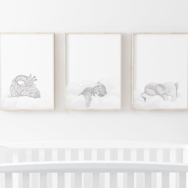 Elephant Nursery Art - Etsy