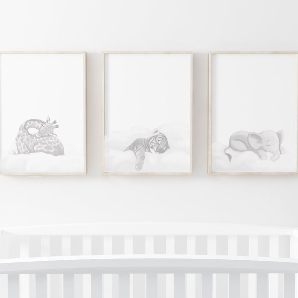 nursery art prints, safari prints, nursery decor, elephant prints, nursery wall art, nursery prints, nursery wall prints, safari wall prints