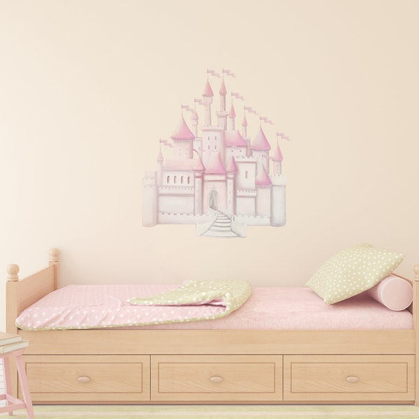 Castle Wall Decal Etsy