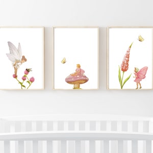 fairy art prints, fairy nursery decor, fairies, nursery wall art, fairy artwork, fairy wall prints, fairy wall decor, fairy decor, fairy art