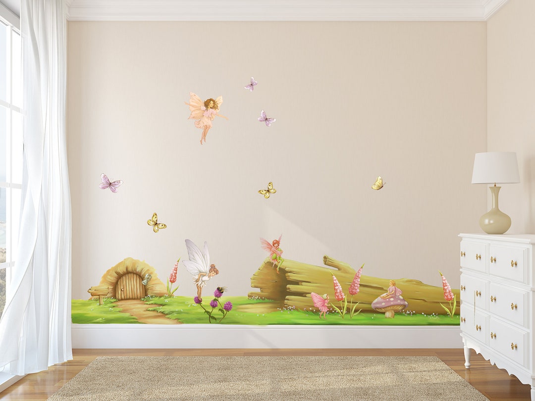 Fairy Art, Fairy Wall, Fairy Wall Stickers, Fairy Decal, Fairy Decals ...