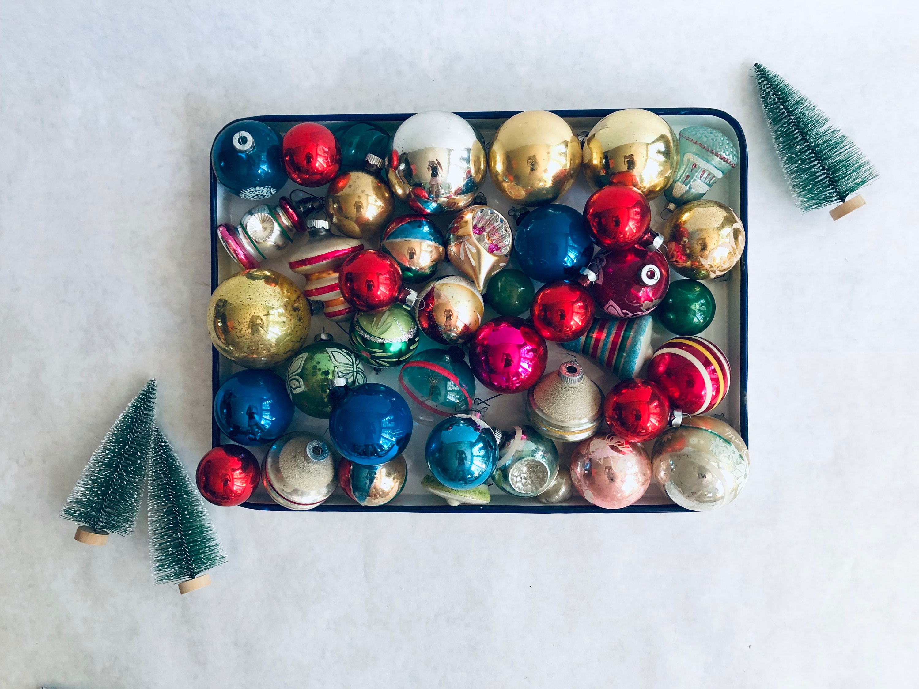 Vintage Ornament Set - Etsy