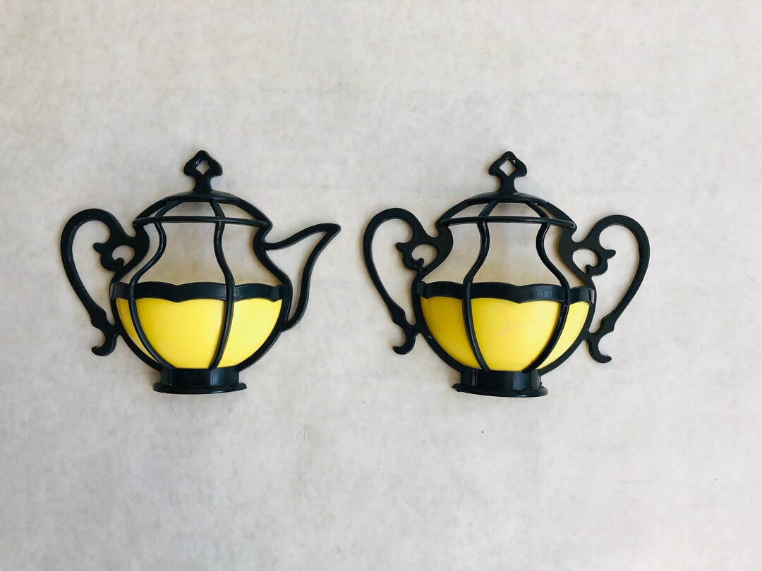 Vintage Teapot Wall Pockets Vintage Teapot Decor Midcentury Etsy