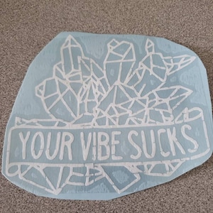 Car decal.