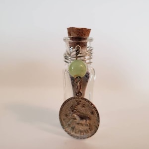 Zodiac charm bottle