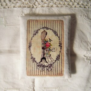 Lavender bag, mannequin pattern