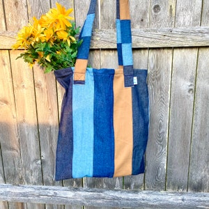 Market Bag in Daily Denim