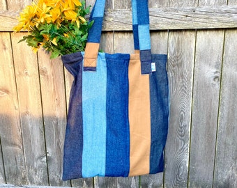 Market Bag in Daily Denim
