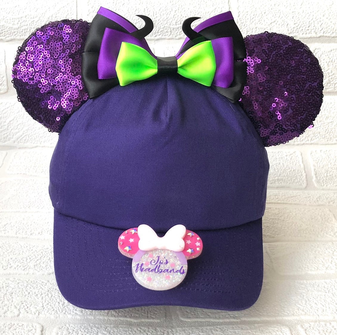 Maleficent Inspired Baseball Cap 