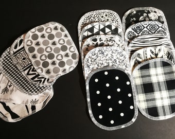 Cloth Wipes, 4x5”, Reusable Wipes, Reusable Toilet Paper, Family Wipes, Cloth Toilet Paper, Nursing Pads, Washcloth,Makeup Remover Pads W776