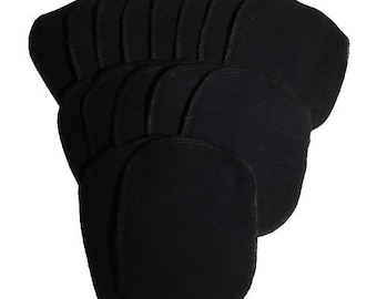 Cloth Wipes,4x5”, Reusable Wipes, Reusable Toilet Paper, Family Wipes, Cloth Toilet Paper, Nursing Pads,Black Wipes,Makeup Remover Pads W777