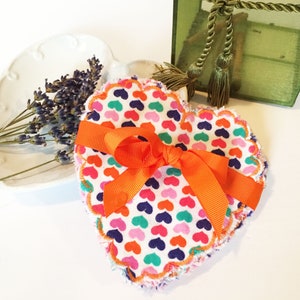 Makeup Remover Pads, Reusable Cotton Wipes, 5” Heart Shape, Reusable Cloth Wipe, Makeup Removal Pad, Washable Facial Pads  M70