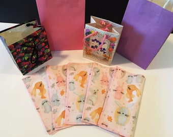 Mouchoirs pour filles, Set de 5, Party Favor,Serviettes de table,Mouchoirs pour enfants,Hankies en flanelle,Mouchoirs unisexes,Mouchoirs réutilisables G83