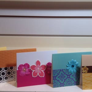 Set of (5) Note Cards/Thinking of You/Just A Note