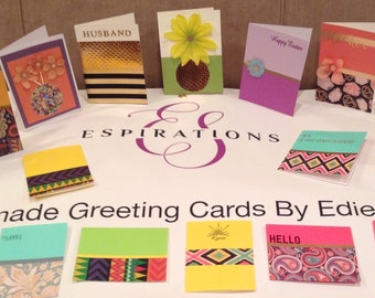 Conjunto de 5 cartas variadas.