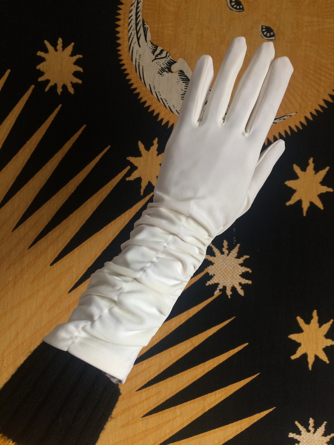Vintage Princess Gloves White Etsy
