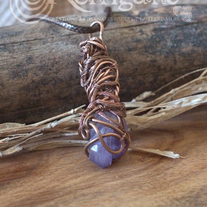 Amethyst Drop Pendant