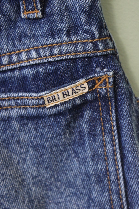 Bill Blass Petites acid wash high waist skinny je… - image 5