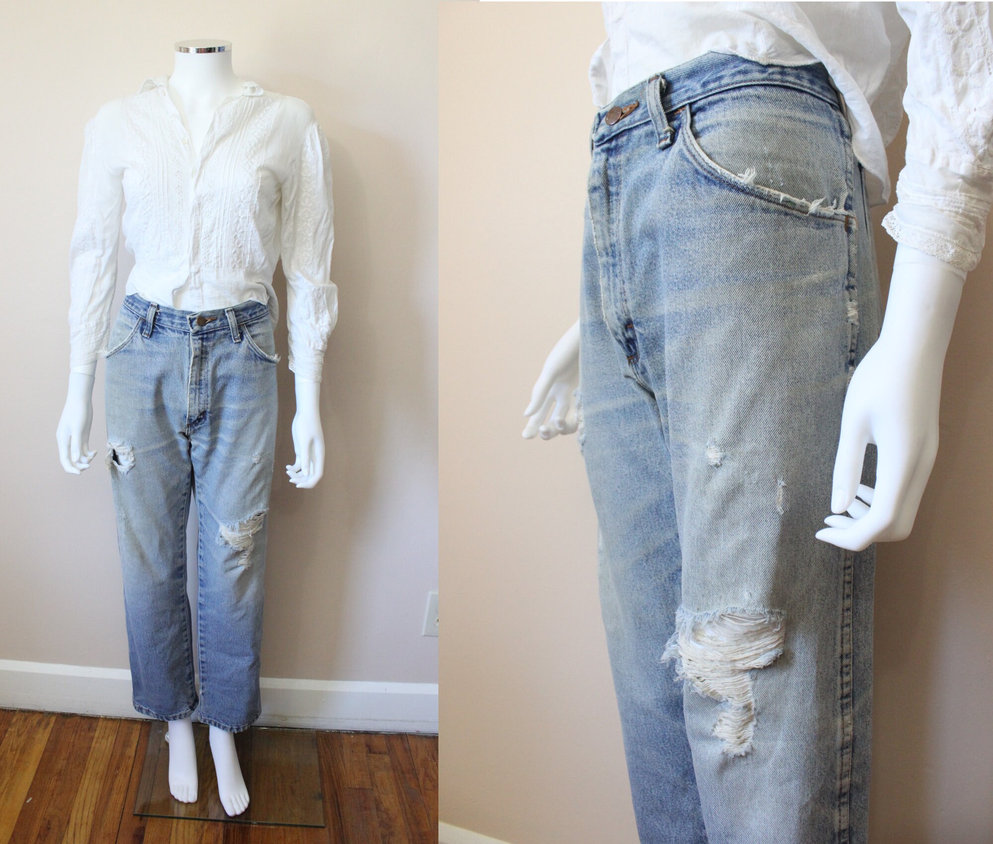 ripped knees 80s