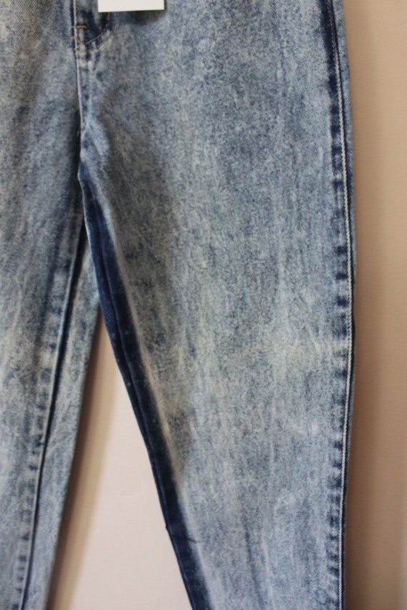 Acid Wash skinny jeans 1980s acid wash indigo high … Gem