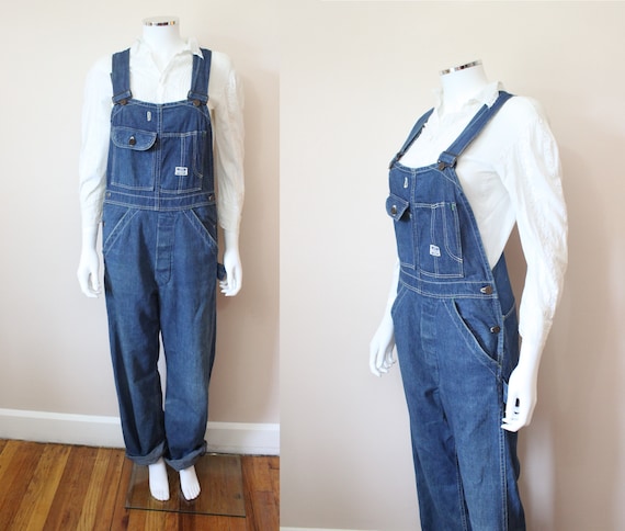 Rare 1940s Women’s Sanforized denim overalls | 40s