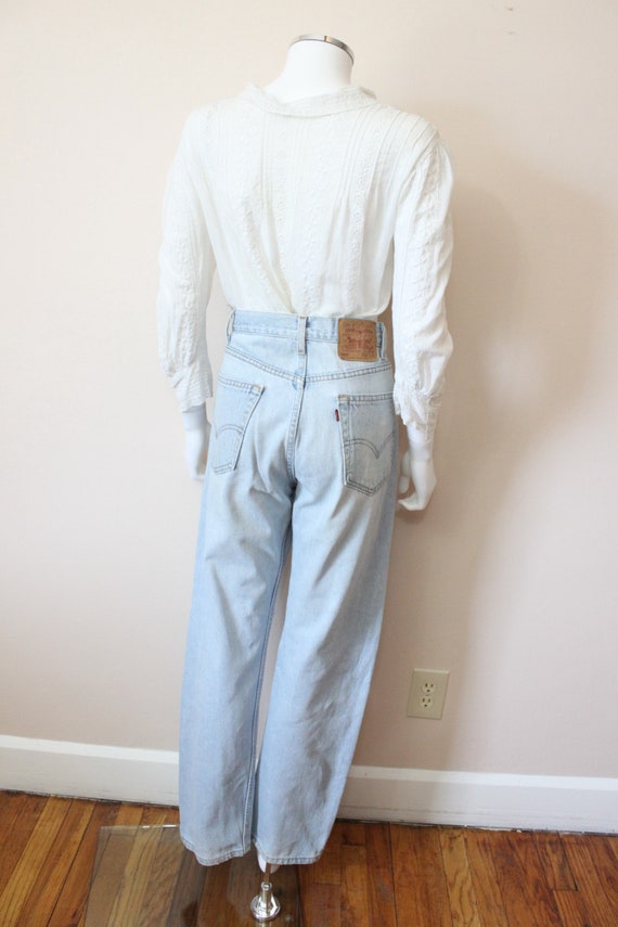 Faded Levi’s 505 jeans | 1990s faded grunge light… - image 7