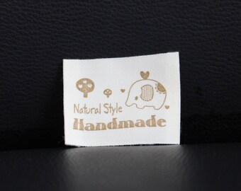 Set of 5 fabric / size: 65x40mm