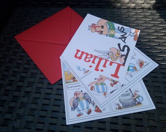 Comics Invitation Etsy