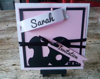 Invitation Anniversaire Chat Etsy France