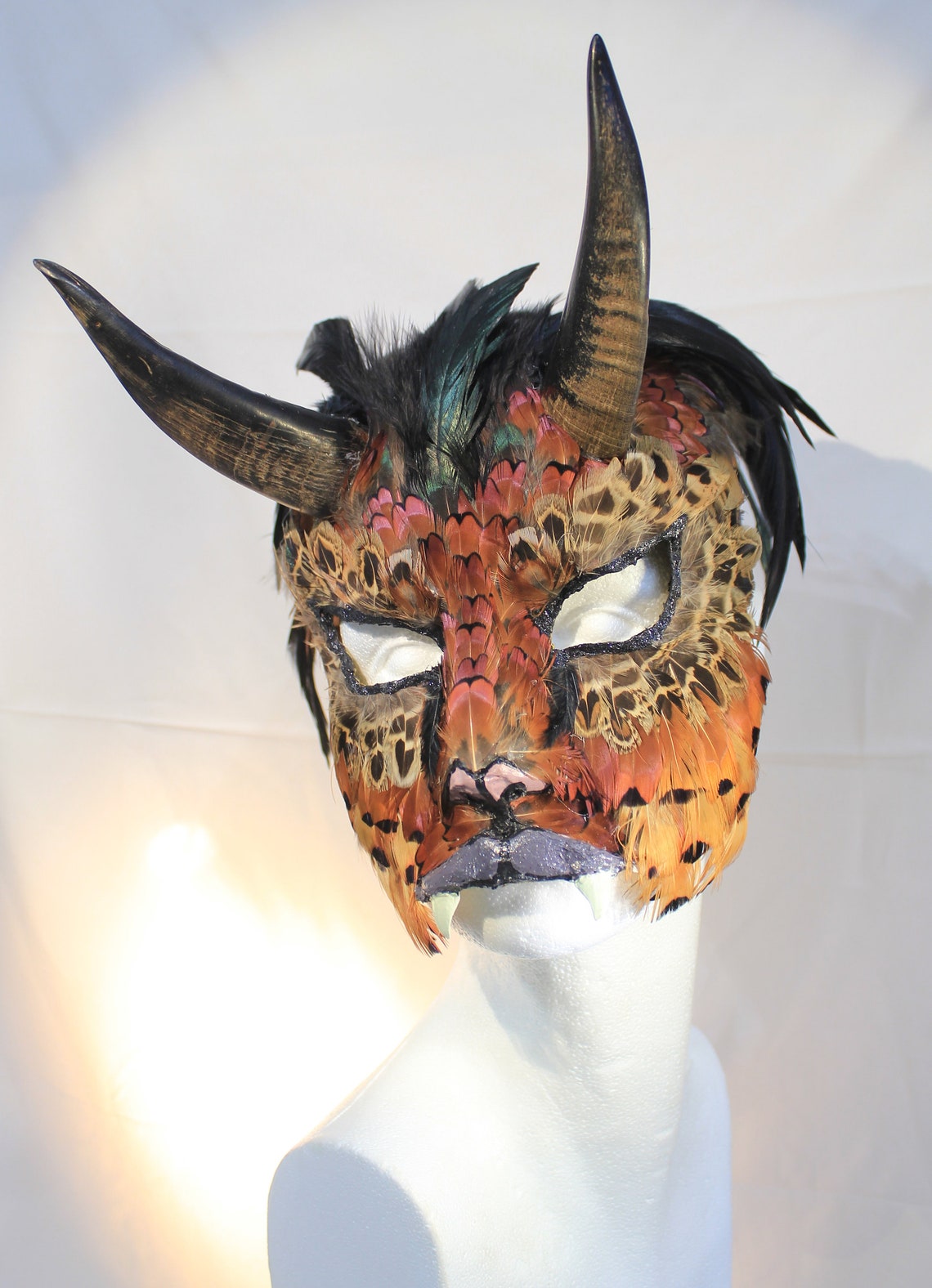 Beast Masks Carnival Costume Fantasy Decoration Etsy