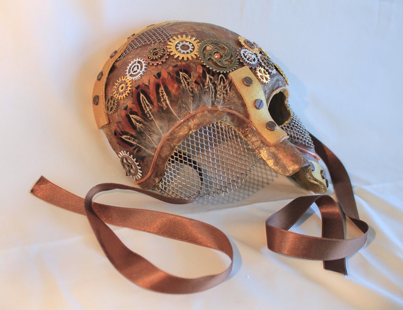 costume halloween Steampunk mask carnival fantastic