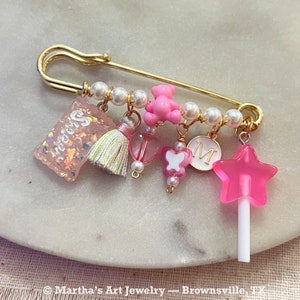 Pin para embarazada/ Broche para protección de embarazada/ Broche para bebé