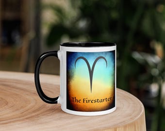 Aries Zodiac Mug: Astrology Sign & Constellation - Firestarter Leader